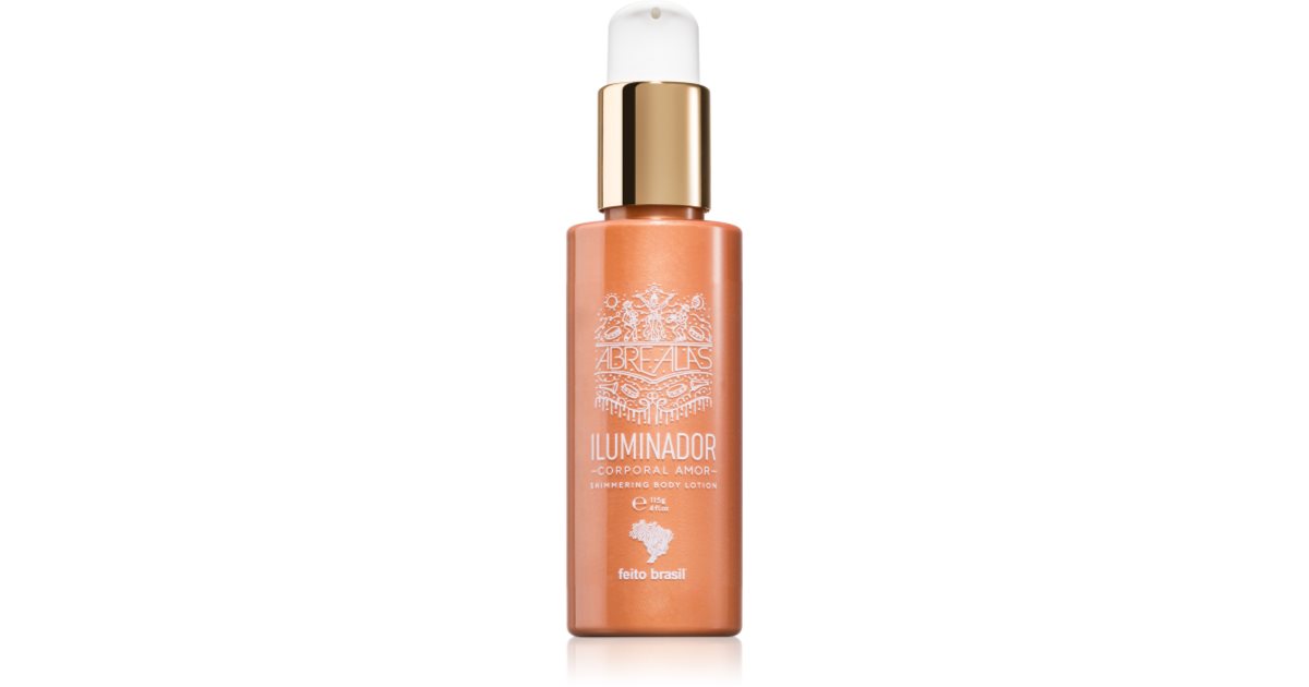 Feito Brasil Abre Alas Body Spray Til Una Luminous Brilliance Rose Guld farve 115 G