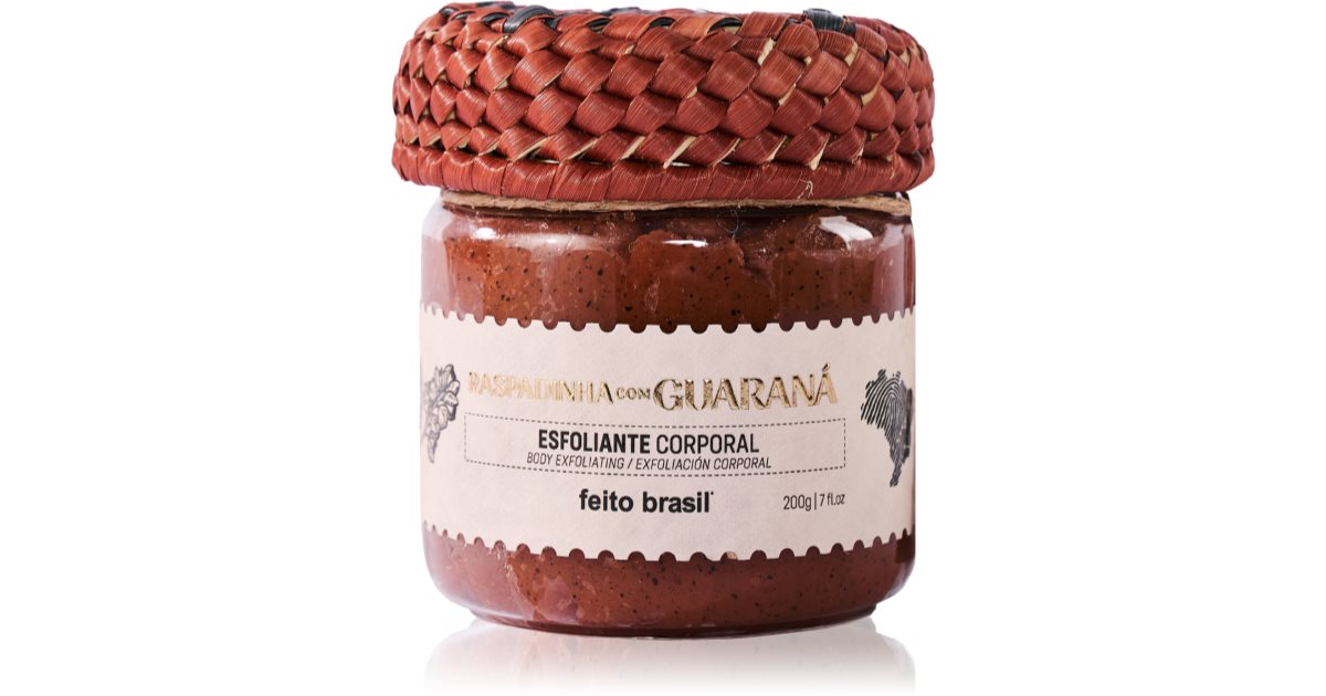 Feito Brasil Drenagem Gommage Corps Détox 200 G