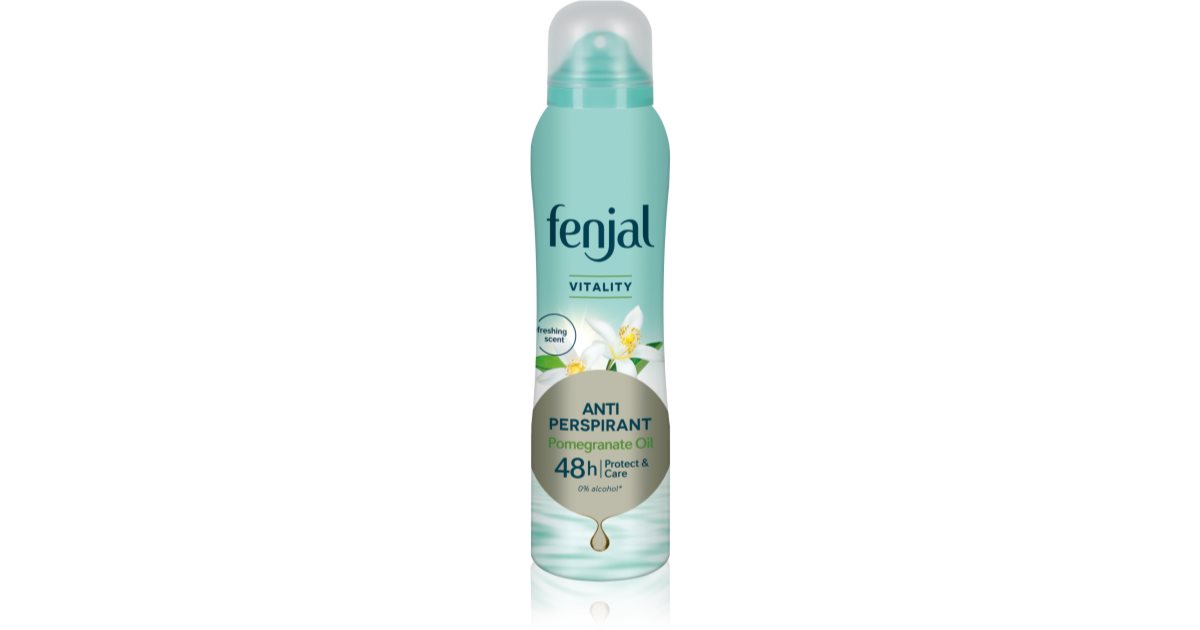 Fenjal Vitality Antiperspirant Spray 48 timmar 150 Ml