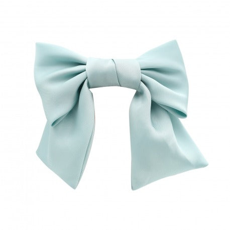 Ib Fashion Hair Grey Tail Bow Clip