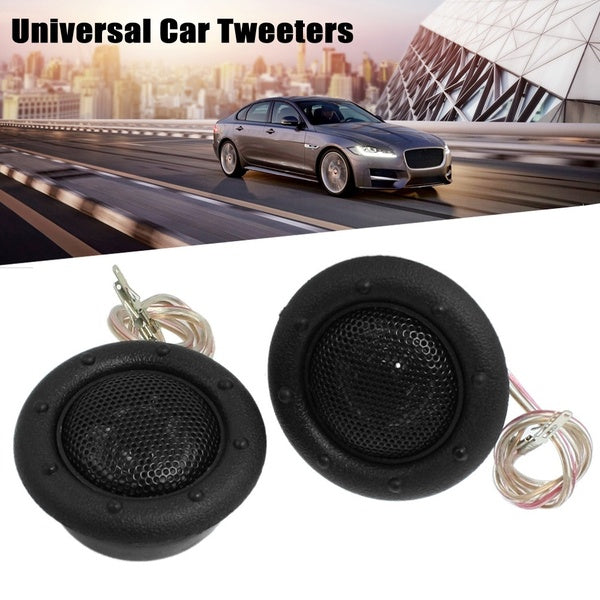 2 Pcs 2.5" Universal Car Mini Dome Tweeters Car Audio Speakers Loudspeaker 150W 91db