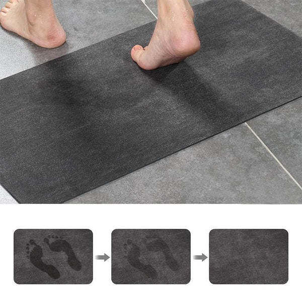 1pc Quick-drying Bathroom Rug, Super Absorbent Bath Mat, Non-Slip Floor Mat for Bathroom Bathtub Shower Living Room