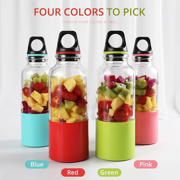 Mini Electric Juice Extractor USB Rechargeable Portable Fruit Juicer Smoothie Blender Cup Multifunction Juice Maker Machine