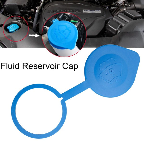 For Honda Pilot Reservior Lid Tank Bottle Front Windscreen Washer Water Container Cap Cleaning Fluid Container Blue 76802SZAA01
