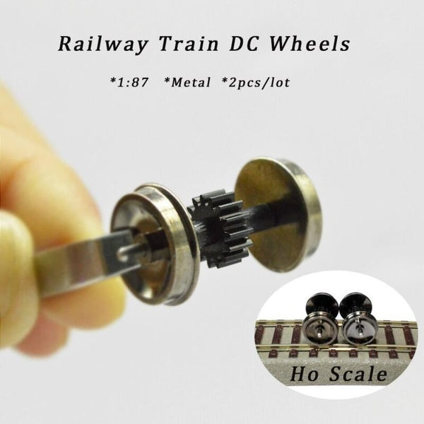 1-87 HO Scale Model Train Wheels Accessories Train Scenery Layout Modified Wheel Universal Accessories Matron Inn