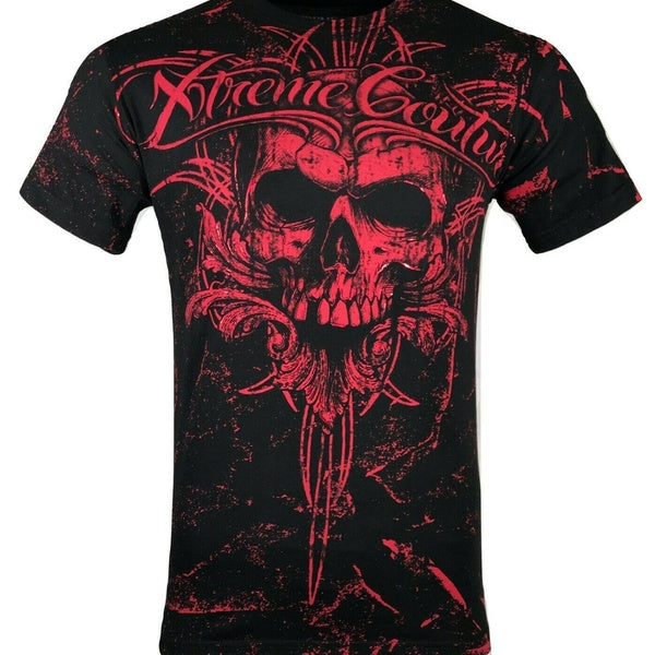 Xtreme Couture By Affliction Men's T-Shirt VICTORY Tattoo Biker MMA S-5XL