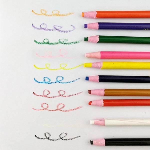 Multicolor Fabric Tailors Chalk Erasable Fabric Marker Patchwork Clothing Pattern DIY Sewing Tool Needlework Pencil Accessories