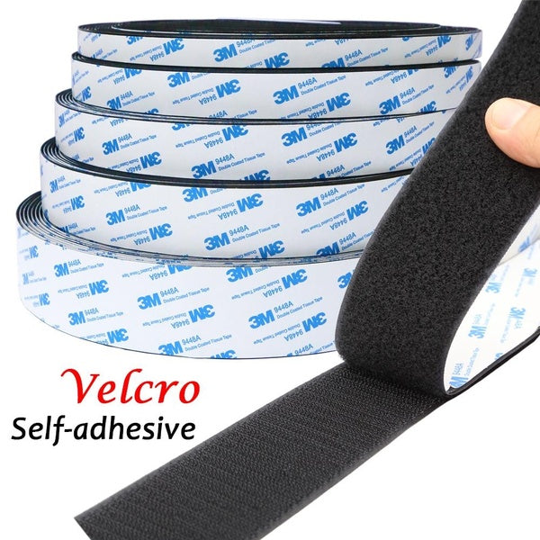 3M Adhesive Gel Self-adhesive Velcro Tape Strong Hook and Loop Tape Fastener Home Improvement DIY Tools Party Decor Velcro Strap