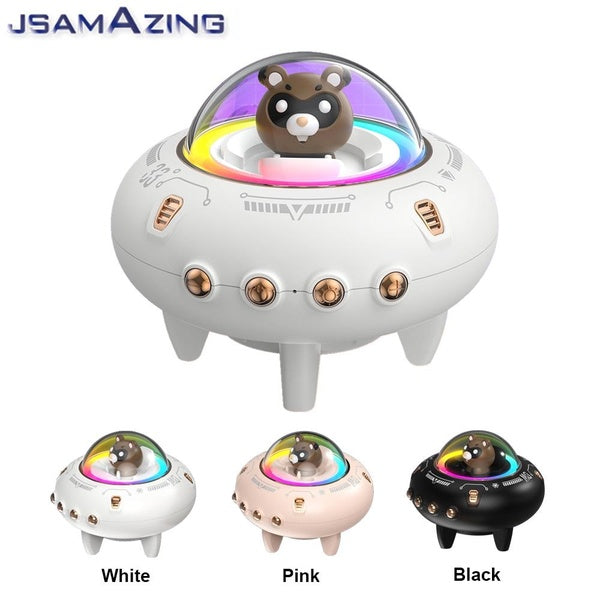DW33 Capsule Bluetooth Portable Speaker Small Wireless Stereo Bluetooth Speaker, Loud Volume,U-Disk-TF Card Slot-AUX and MP3 Player Cute Old Fashion