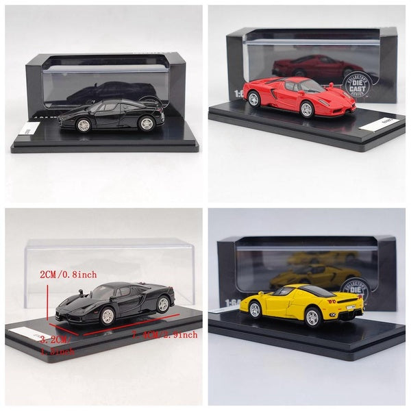 1:64 Enzo Supercar Diecast Metal Sports Car Collectible Model Christmas Thanksgiving Gift