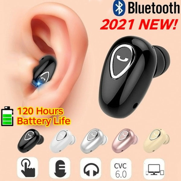 2021 nouveaux écouteurs sans fil Bluetooth Mini écouteurs de sport intra-auriculaires invisibles avec Microphone casque Super stéréo