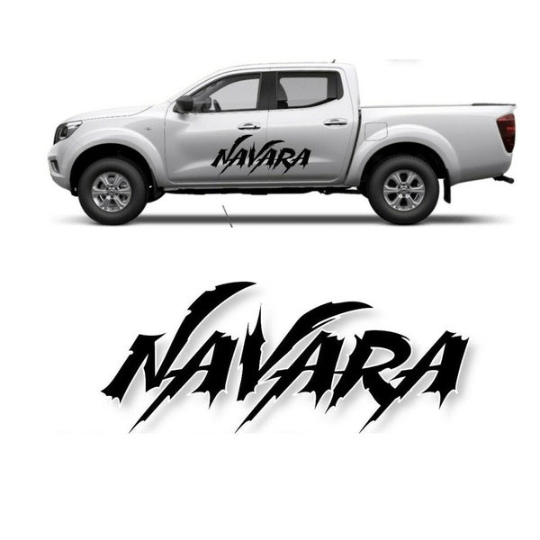 2X For NISSAN NAVARA Pick up 4x4 VEHICLE GRAPHICS DECALS STICKERS