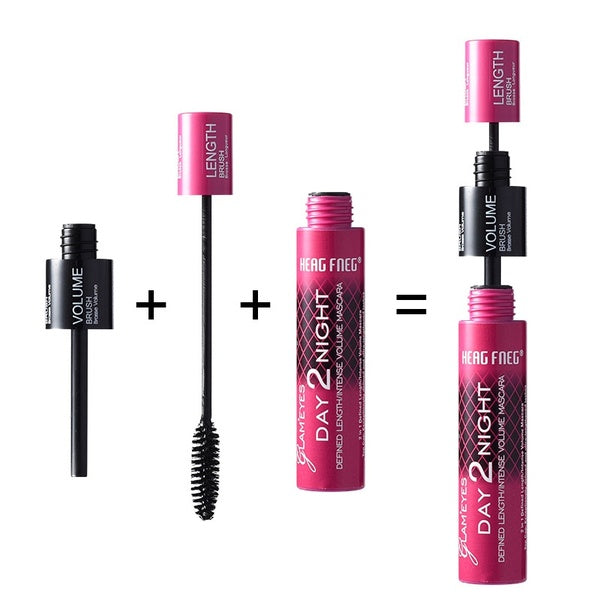 Health & Beauty Pudaier mascara longue durée pour cils mascara fibre waterproof maquillage professionnel des cils noir rimel allonge les cils