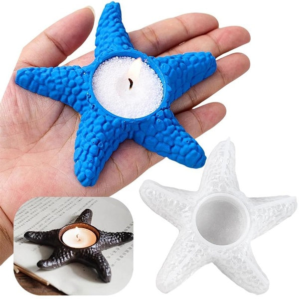 Silicone Casting Mold for Starfish Holders Making