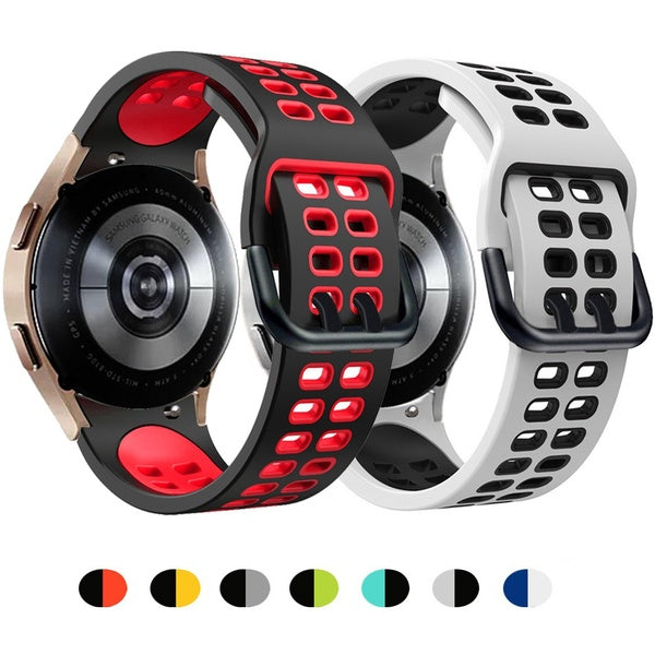 Bande sans espaces pour Samsung Galaxy Watch 4 Classic 46mm 42mm 6 5 4 44mm 40mm 6 Classic 43mm 47mm 5 Lte 5 Pro Smartwatch ceinture Sport Bracelet e