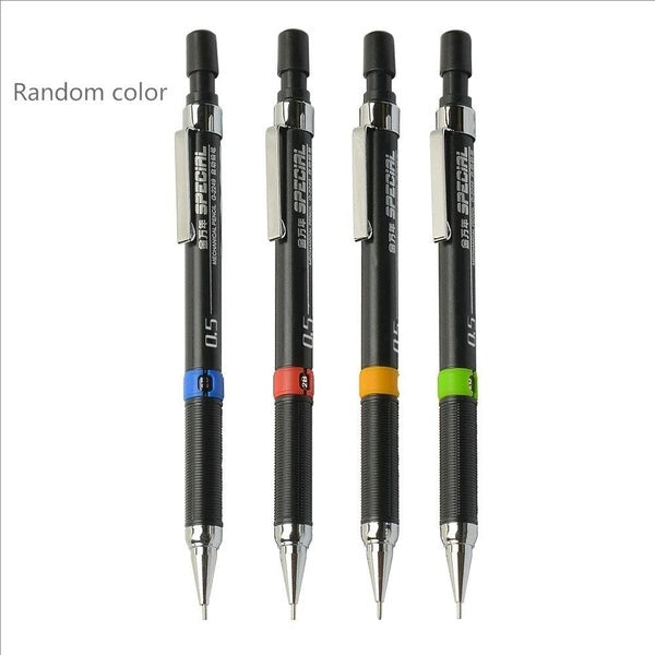 1pcs Creative Mechanical Pencil 0.5-0.7mm Automatic Pencils Writing Sketch Drawing School Supplies