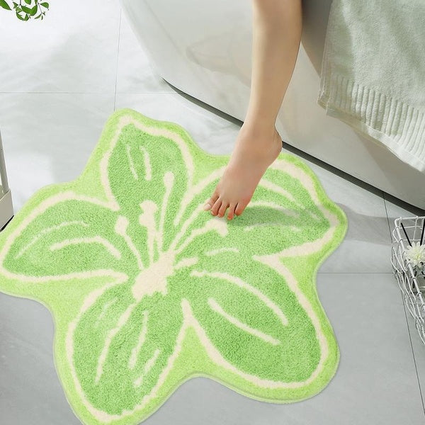 Large Cute Non Slip Bath Mat, Plush Fun Kids Pets Floor Mat,Microfiber Soft Absorbent Bathroom Rug Bathtub Shower Mat, Machine Washable Front Door M