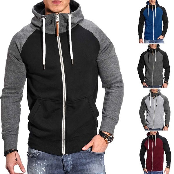 Veste de baseball décontractée à capuche pour homme, manteau de sport et de mode décontracté