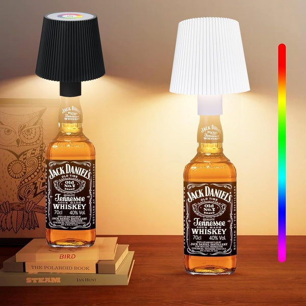 Lampe LED à commande tactile pour bouteille de vin, lampes de table sans fil, luminosité continue, étanche, rechargeable, lampes d'extérieur, lampe d