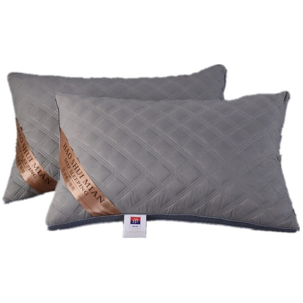 Soft Feather Fabric Single Pillow Cushion Hotel Memory Pillow Cervical Pillow For Health Sleeping