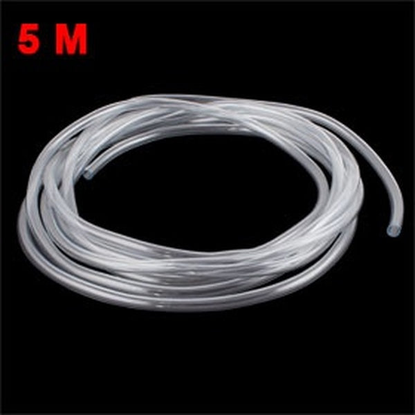 16FT(5M) 8mm diamètre intérieur en plastique transparent PVC tuyau tuyau Tube pour réservoir pompe à Air Aquarium