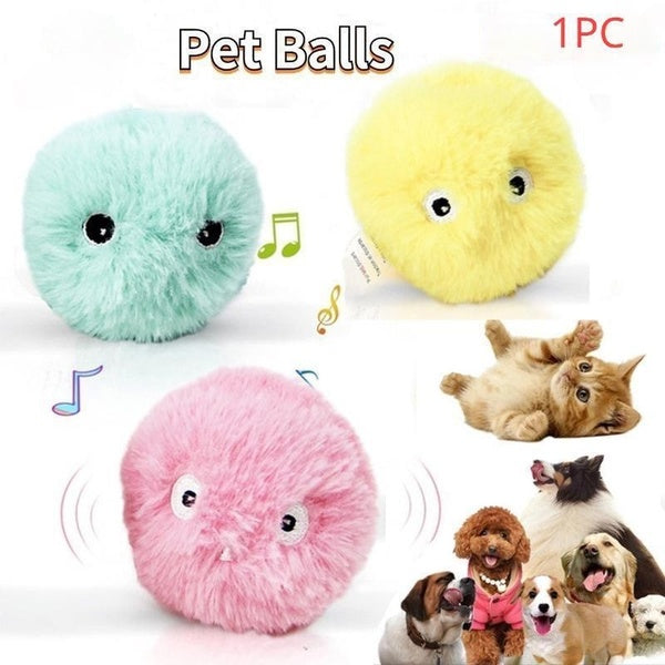 1pc Appel Chat-Chien Jouet Balle Balle Interactive Fournitures pour Animaux de Compagnie Jouet pour Chat Oiseau Appel Balle Attirer Chat
