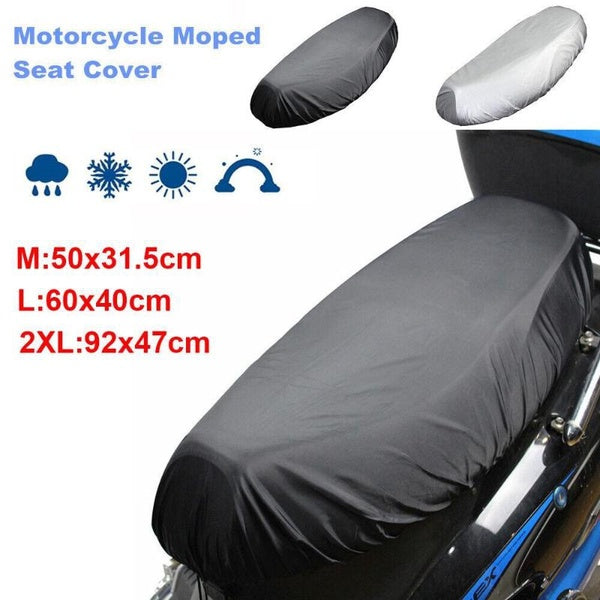 M-L-2XL Motorcycle Seat Cover Waterproof Dustproof Motorbike Scooter Seat Cushion Pad Sun Protection
