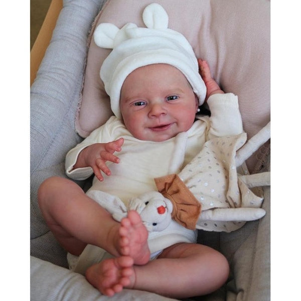 48cm Realistic Siliocne Reborn Dolls Sebastian That Look Real Life Size Dolls for Children