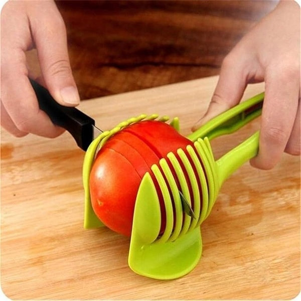 Tomato Slicer Vegetable Cutter Round Lemon Egg Slicing Tool Multipurpose Household Kitchen Cutting Gadgets Tool