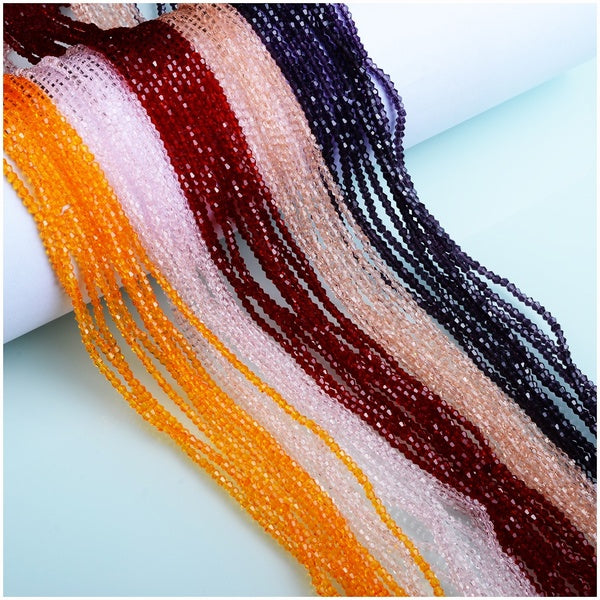 Jewelry Accessories Supplies 3mm 4mm Bicones Bracelets Glass Bicone Beads for Diy Jewelry Matron Inn
