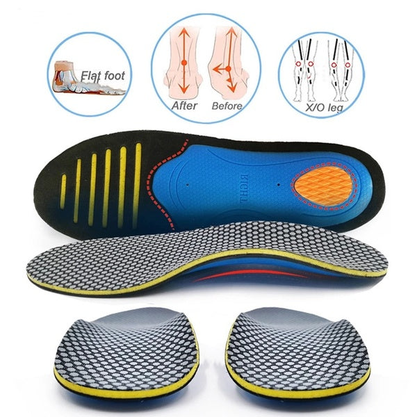 EVA Orthopedic Insoles Orthotics Flat Foot Health Sole Pad For Shoes Insert Arch Support Pad For Plantar Fasciitis Men Woman