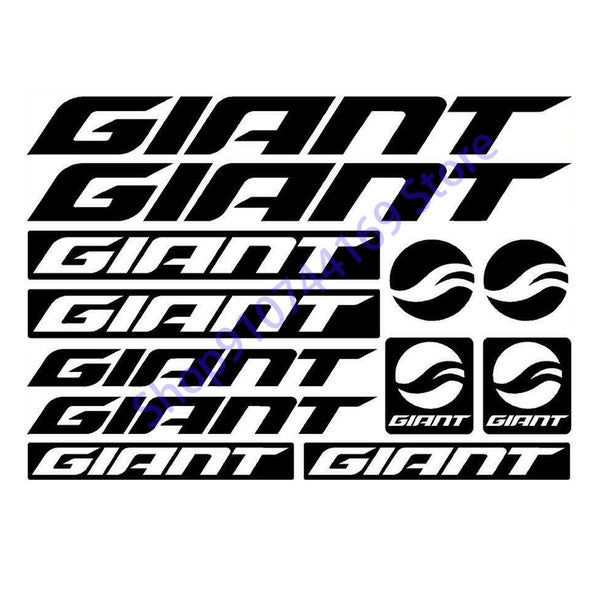 Pour GIANT Bikes S2 Stickers, Autocollants, VTT. Cyclisme, Bmx, Voiture, Van