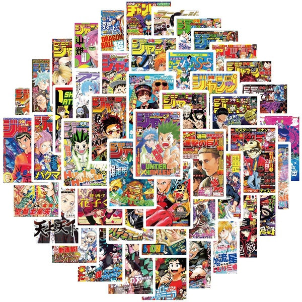 Anime graffiti stickers luggage refrigerator mobile phone notebook body waterproof stickers