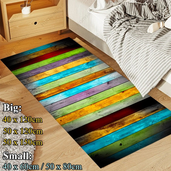 Floor Mats for Home Entrance Vintage Wooden Door Mat 24x36 inch Doormat Anti Slip Durable Washable Anti Dust Absorber Shoes Mats for Entryway Carpet