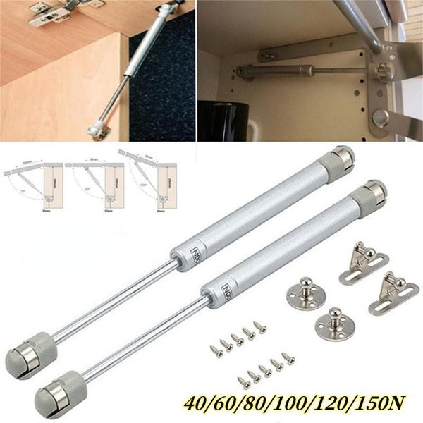 2-4Pcs New Arrival Kitchen Hardware Cabinet Door Lift Up Hydraulic Gas Spring Lid Flap Stay Hinge Strut Support FurnitureCabinet