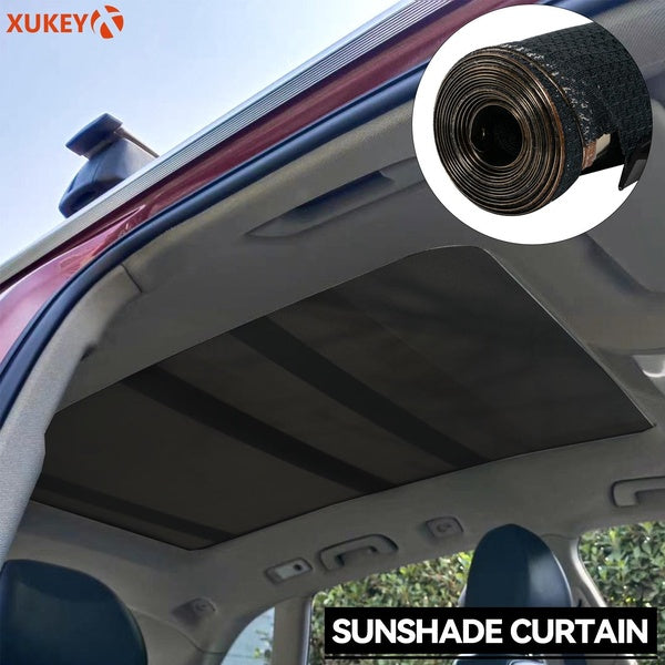 XUKEY Car Sunroof Sunshade Curtain Cloth Cover Roller Assembly For Audi Q5 VW Sharan Tiguan Golf Passat Variant Skoda Seat 1K9877307B
