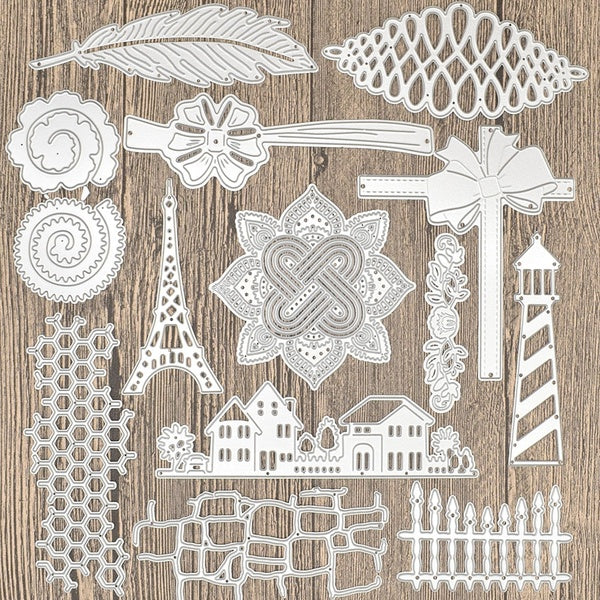 Metal Cutting Dies for Scrapbooking Album Birthday Card Making Paper Embossing Die Cuts