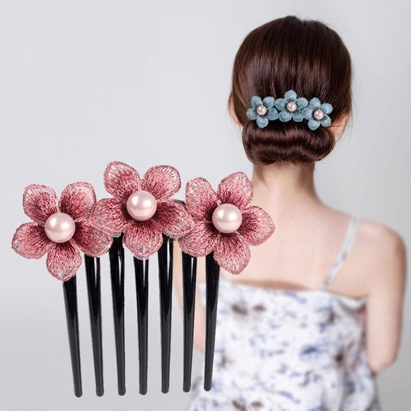 Handmade Beaded Hair Pins Elegant Hair Accessories for Women Matron Inn