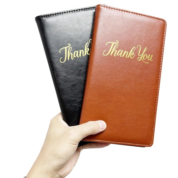 Hot-selling menu book, cashier folder, waiter checkout book, restaurant bill folder, hotel supplies