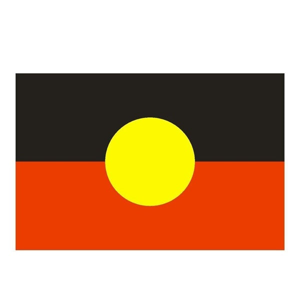 12.7CM*8.3CM Car Accessories Australia Aborigines Flag Car Sticker Decal 6-0803