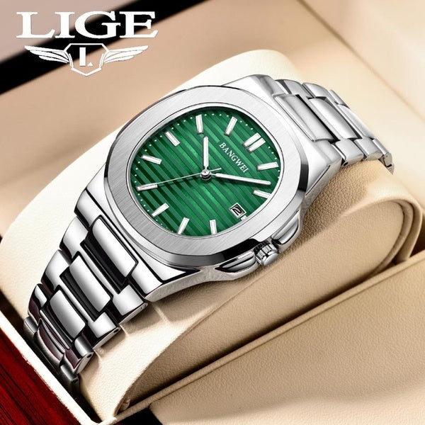 2024 Nouvelles montres à quartz de luxe pour hommes 30M étanche montre automatique avec date montre-bracelet pour homme en acier inoxydable montre ch