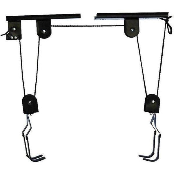 Bike Lift Stand - A347 - Black - For 1 Bike - Easy Installation - Space Saving