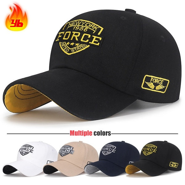 5 couleurs nouvelle mode casquette de baseball décontractée sport en plein air coton Snapback chapeaux pour hommes et femmes New York Force 1985 Patc