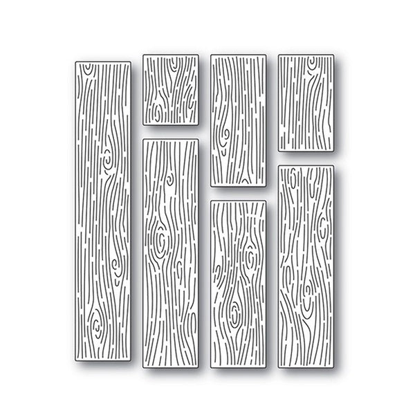 New Wood Grain Frame Metal Cutting Dies for DIY Making Greeting Card Background and Paper Scrapbooking Album