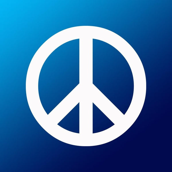 Peace Sign Decal Vinyl Sticker Decals Auto Car Window Door Wall Sign