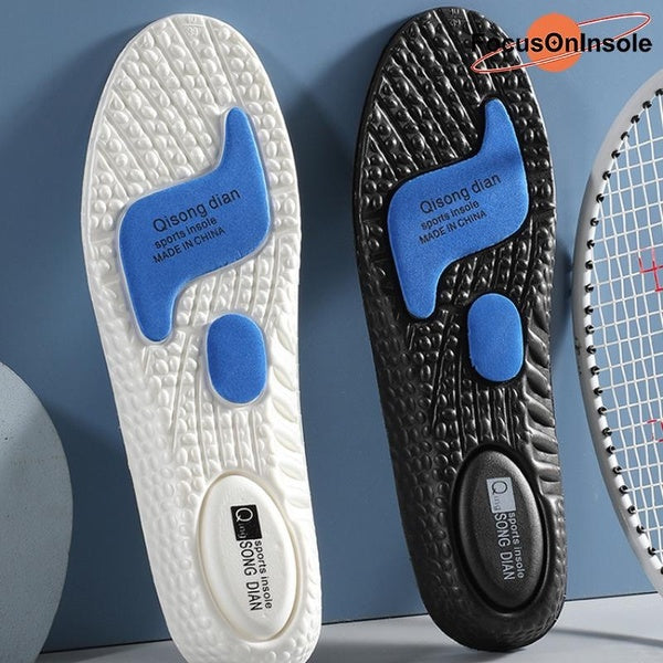 FocusOnInsole EVA Insoles for Shoes Sole Shock Absorption Deodorant Breathable Cushion Running Insoles for Feet Man Women Orthopedic Insoles