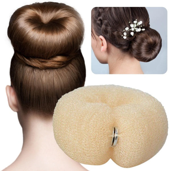Hair Bun Maker Donut Magic Hair Styling Tools Hairstyle Hair Tie Headband Polyester Hair Band Fashion Hair Accessories