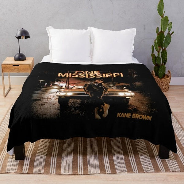 Kane Brown Throw Blanket Flannel Super Blanket