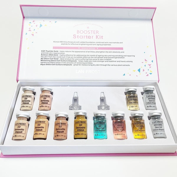 BB Cream Foundation Whitening Acne Brighten Facial Booster Treatment Meso Ampoule glow Serum Face Concealer Cream Anti-Wrinkle Mesotherapy Beauty Mak