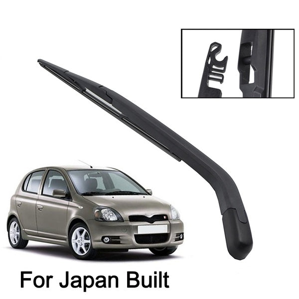 Xukey Windshield Windscreen Wiper Arm Blade Kit Set For Toyota Yaris Japan Built Rear Window 1999 2000 2001 2002 2003 2004 2005
